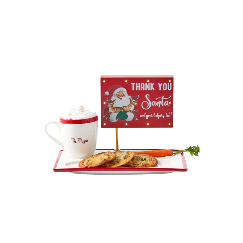 Santa Cookie Platter