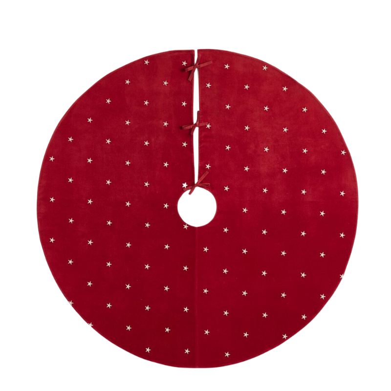 Vintage Star Tree Skirt