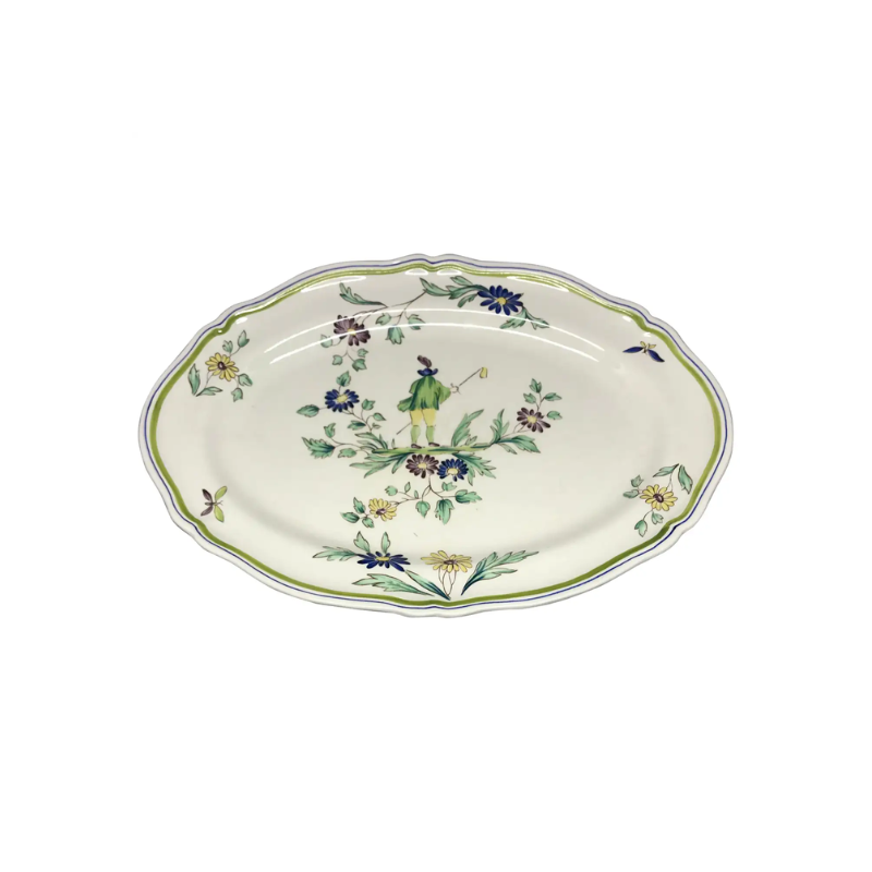 this is an image of a vintage plate