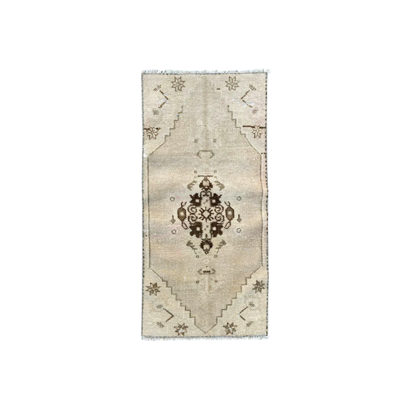 this is an image of a vintage rug