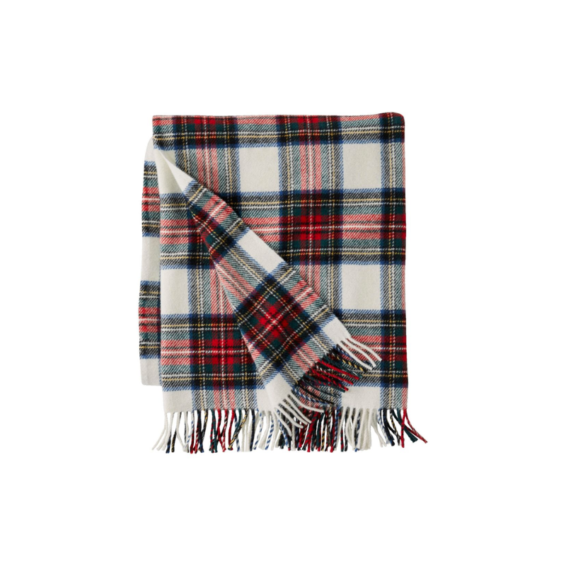 this is an image of a tartan throw