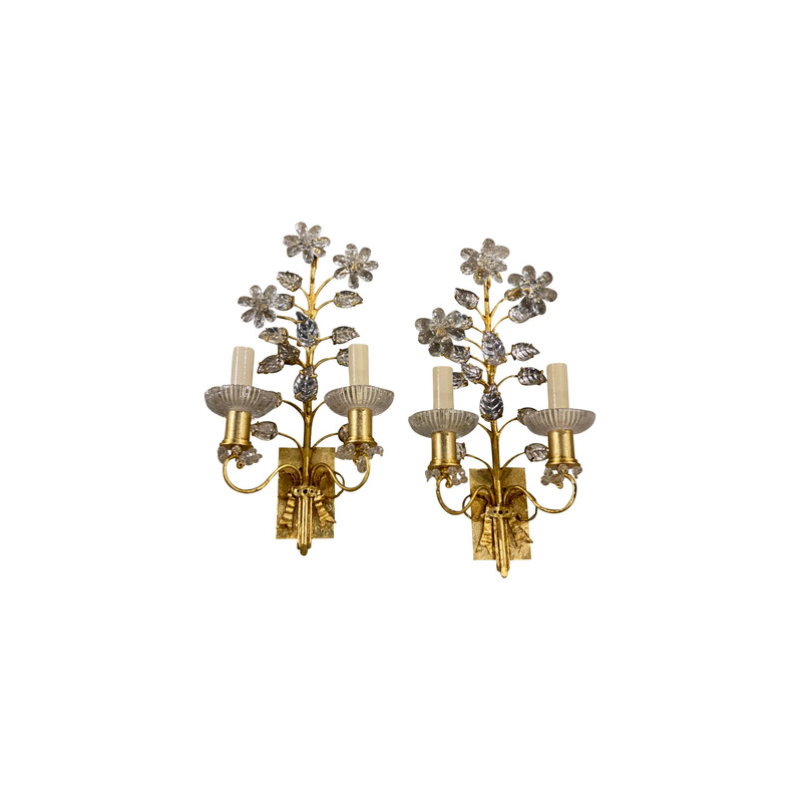 this is an image of vintage candle holders